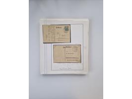 KRIEGS-, FELD- UND KRIEGSGEFANGENENPOST: Interessanter Sammlungsteilen mit rund 30 Belegen, dabei diverse Zensuren, 2 Telegra