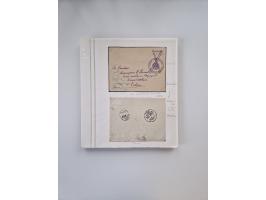 KRIEGS-, FELD- UND KRIEGSGEFANGENENPOST: Interessanter Sammlungsteilen mit rund 30 Belegen, dabei diverse Zensuren, 2 Telegra