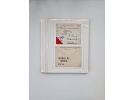 KRIEGS-, FELD- UND KRIEGSGEFANGENENPOST: Interessanter Sammlungsteilen mit rund 30 Belegen, dabei diverse Zensuren, 2 Telegra