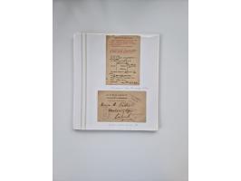 KRIEGS-, FELD- UND KRIEGSGEFANGENENPOST: Interessanter Sammlungsteilen mit rund 30 Belegen, dabei diverse Zensuren, 2 Telegra