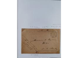 BELGISCHE- UND BRITISCHE BESATZUNG: kleine interessante Partie mit 13 Belegen, Mafia 1 b und 23,etc.