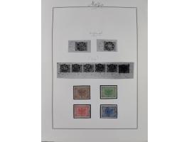 BELGISCHE- UND BRITISCHE BESATZUNG: kleine interessante Partie mit 13 Belegen, Mafia 1 b und 23,etc.