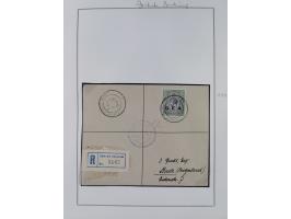 BELGISCHE- UND BRITISCHE BESATZUNG: kleine interessante Partie mit 13 Belegen, Mafia 1 b und 23,etc.