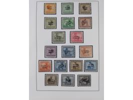 BELGISCHE- UND BRITISCHE BESATZUNG: kleine interessante Partie mit 13 Belegen, Mafia 1 b und 23,etc.