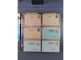 Hamburg-Hammonia I. und II.: 1886/1900, ca. 40 Briefe, Karten und ungebrauchte/gebrauchte Ganzsachen inkl. weniger Belege von