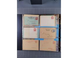 Hamburg-Hammonia I. und II.: 1886/1900, ca. 40 Briefe, Karten und ungebrauchte/gebrauchte Ganzsachen inkl. weniger Belege von