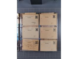 Hamburg-Hammonia I. und II.: 1886/1900, ca. 40 Briefe, Karten und ungebrauchte/gebrauchte Ganzsachen inkl. weniger Belege von