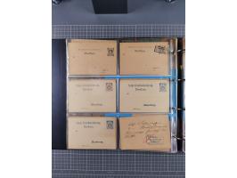 Hamburg-Hammonia I. und II.: 1886/1900, ca. 40 Briefe, Karten und ungebrauchte/gebrauchte Ganzsachen inkl. weniger Belege von