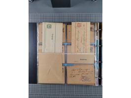 Hamburg-Hammonia I. und II.: 1886/1900, ca. 40 Briefe, Karten und ungebrauchte/gebrauchte Ganzsachen inkl. weniger Belege von