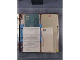 Hamburg-Hammonia I. und II.: 1886/1900, ca. 40 Briefe, Karten und ungebrauchte/gebrauchte Ganzsachen inkl. weniger Belege von