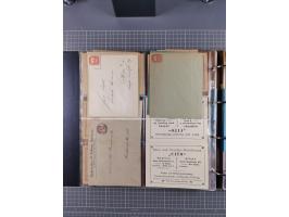 Hamburg-Hammonia I. und II.: 1886/1900, ca. 40 Briefe, Karten und ungebrauchte/gebrauchte Ganzsachen inkl. weniger Belege von