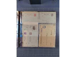 Hannover-Mercur: 1886/1900, ca. 70 Briefe, Karten und ungebrauchte/gebrauchte Ganzsachen. Dabei u.a. P18-19 und P20-22 gebrau