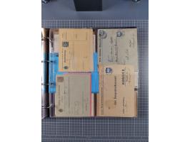 Hannover-Mercur: 1886/1900, ca. 70 Briefe, Karten und ungebrauchte/gebrauchte Ganzsachen. Dabei u.a. P18-19 und P20-22 gebrau