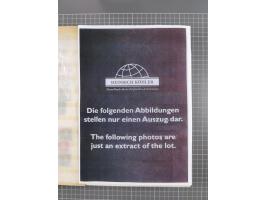 1850/1916 (ca.), Stempelsammlung auf losen Marken nach Orten geordnet, dazu Lombardei Venetien, Feldpost und Levante ungebrau