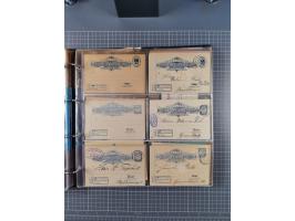 Köln: 1886/1900, ca. 100 Briefe, Karten und ungebrauchte/gebrauchte Ganzsachen sowie Formulare (u.a. “Abmeldung (Duplikat” un