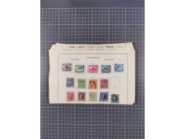 1850/1958 (ca.), reichhaltiger ungebrauchter und gestempelter Doubletten-Bestand, mit einigen Briefen, die erste Ausgabe mit 