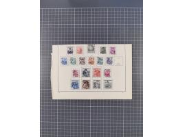 1850/1958 (ca.), reichhaltiger ungebrauchter und gestempelter Doubletten-Bestand, mit einigen Briefen, die erste Ausgabe mit 