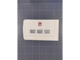 1850/1958 (ca.), reichhaltiger ungebrauchter und gestempelter Doubletten-Bestand, mit einigen Briefen, die erste Ausgabe mit 