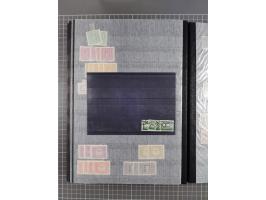 1850/1958 (ca.), reichhaltiger ungebrauchter und gestempelter Doubletten-Bestand, mit einigen Briefen, die erste Ausgabe mit 