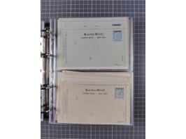 1867/1980, hunderte von ungebrauchten/gebrauchten Ganzsachenkarten und Ganzsachenumschlägen, Schwerpunkt vor 1960, überwiegen