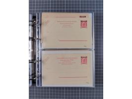 1867/1980, hunderte von ungebrauchten/gebrauchten Ganzsachenkarten und Ganzsachenumschlägen, Schwerpunkt vor 1960, überwiegen