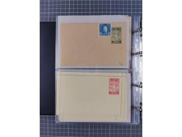 1867/1980, hunderte von ungebrauchten/gebrauchten Ganzsachenkarten und Ganzsachenumschlägen, Schwerpunkt vor 1960, überwiegen