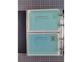 1867/1980, hunderte von ungebrauchten/gebrauchten Ganzsachenkarten und Ganzsachenumschlägen, Schwerpunkt vor 1960, überwiegen