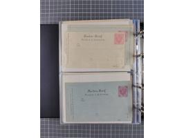 1867/1980, hunderte von ungebrauchten/gebrauchten Ganzsachenkarten und Ganzsachenumschlägen, Schwerpunkt vor 1960, überwiegen