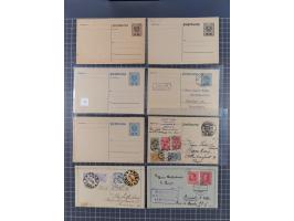 1867/1980, hunderte von ungebrauchten/gebrauchten Ganzsachenkarten und Ganzsachenumschlägen, Schwerpunkt vor 1960, überwiegen