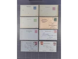 1867/1980, hunderte von ungebrauchten/gebrauchten Ganzsachenkarten und Ganzsachenumschlägen, Schwerpunkt vor 1960, überwiegen