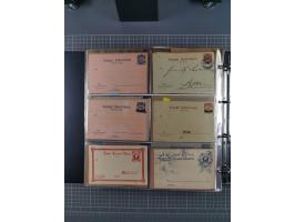 Leipzig: 1892/1900, über 100 Briefe, Karten und ungebrauchte und gebrauchte Ganzsachenkarten von fast allen Anstalten mit Sch