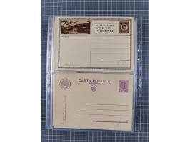 1875/1940 (ca.), over 100 postal stationery cards, mostly unused, overall in very good quality