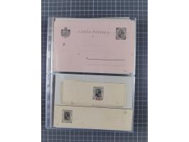 1875/1940 (ca.), over 100 postal stationery cards, mostly unused, overall in very good quality