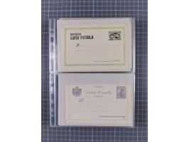 1875/1940 (ca.), over 100 postal stationery cards, mostly unused, overall in very good quality