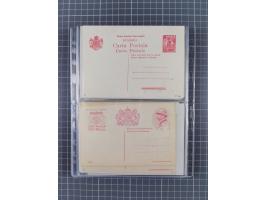 1875/1940 (ca.), over 100 postal stationery cards, mostly unused, overall in very good quality