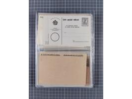 1875/1940 (ca.), over 100 postal stationery cards, mostly unused, overall in very good quality
