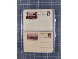 1875/1940 (ca.), over 100 postal stationery cards, mostly unused, overall in very good quality