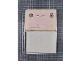 1875/1940 (ca.), over 100 postal stationery cards, mostly unused, overall in very good quality