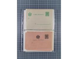 1875/1940 (ca.), over 100 postal stationery cards, mostly unused, overall in very good quality