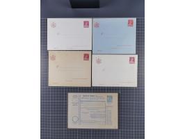 1875/1940 (ca.), over 100 postal stationery cards, mostly unused, overall in very good quality
