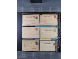 Magdeburg-Courier: 1886/1900, ca. 80 Briefe, Karten und ungebrauchte/gebrauchte Ganzsachen inkl. Privatpost Courier. Dabei u.