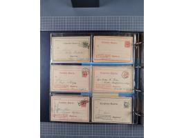 Magdeburg-Courier: 1886/1900, ca. 80 Briefe, Karten und ungebrauchte/gebrauchte Ganzsachen inkl. Privatpost Courier. Dabei u.