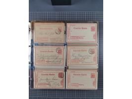 Magdeburg-Courier: 1886/1900, ca. 80 Briefe, Karten und ungebrauchte/gebrauchte Ganzsachen inkl. Privatpost Courier. Dabei u.