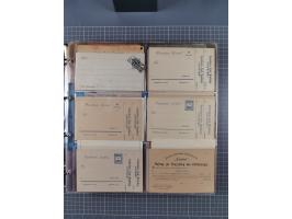 Magdeburg-Courier: 1886/1900, ca. 80 Briefe, Karten und ungebrauchte/gebrauchte Ganzsachen inkl. Privatpost Courier. Dabei u.