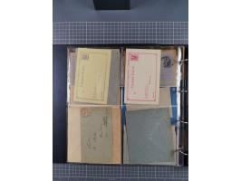 Magdeburg-Courier: 1886/1900, ca. 80 Briefe, Karten und ungebrauchte/gebrauchte Ganzsachen inkl. Privatpost Courier. Dabei u.