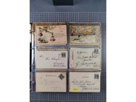 München-Courier: 1896/1900, fast 40 Briefe, Karten und ungebrauchte/gebrauchte Ganzsachenkarten. Dabei u.a. gebrauchte Privat