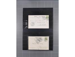 RASIERKLINGEN-STEMPEL: Umfangreiche Sammlung, sauber nach Orten Aarau bis Zürich zusammengetragen, dabei über 220 Briefe und 