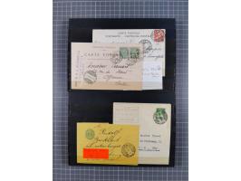 RASIERKLINGEN-STEMPEL: Umfangreiche Sammlung, sauber nach Orten Aarau bis Zürich zusammengetragen, dabei über 220 Briefe und 