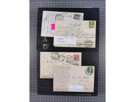 RASIERKLINGEN-STEMPEL: Umfangreiche Sammlung, sauber nach Orten Aarau bis Zürich zusammengetragen, dabei über 220 Briefe und 