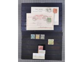 RASIERKLINGEN-STEMPEL: Umfangreiche Sammlung, sauber nach Orten Aarau bis Zürich zusammengetragen, dabei über 220 Briefe und 